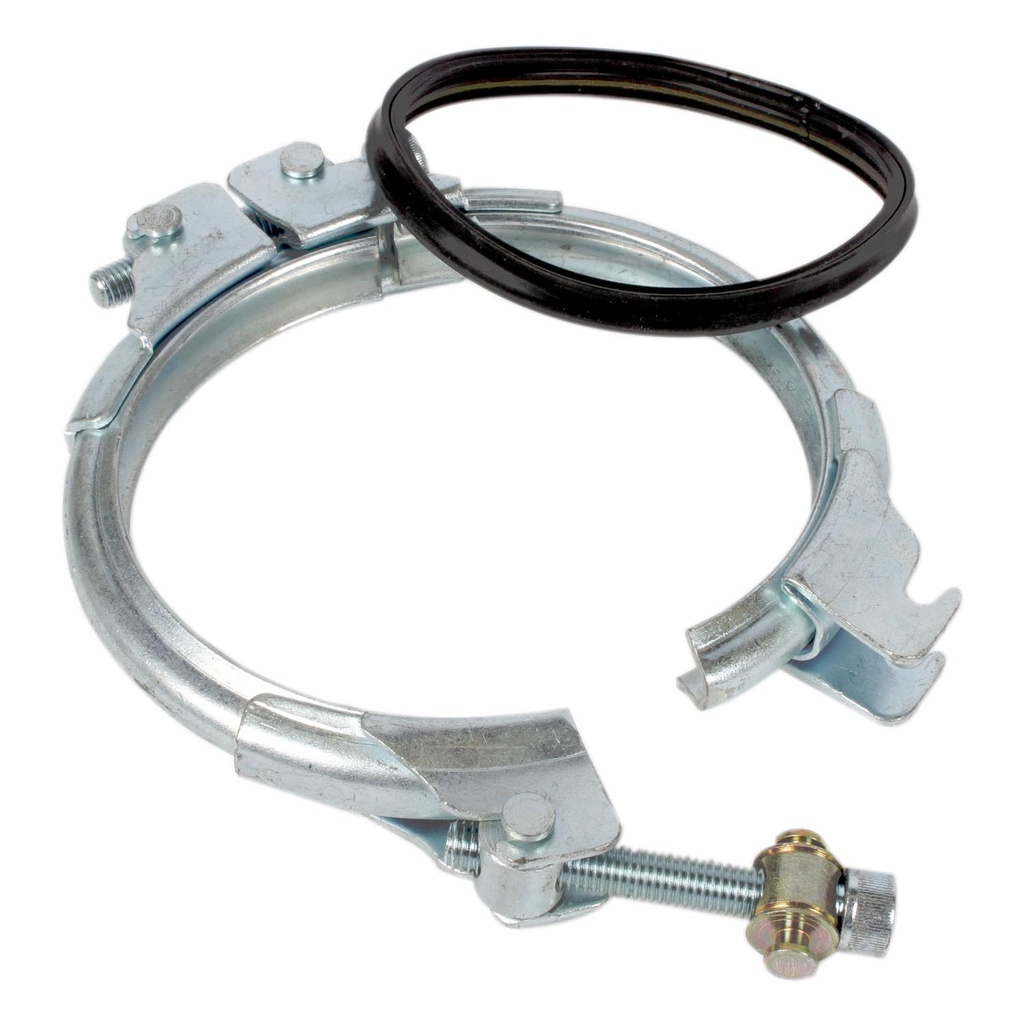 Füllrohr-Verlängerung 500 mm – Set mit Spannring und Schelle