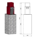 Set: Pelletsauger VACUPELLET mit Pelletbox 200 l
