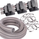 Saugsonden-Set mit Förderschlauch und Schellen
