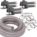 Saugsonden-Set mit Förderschlauch und Schellen