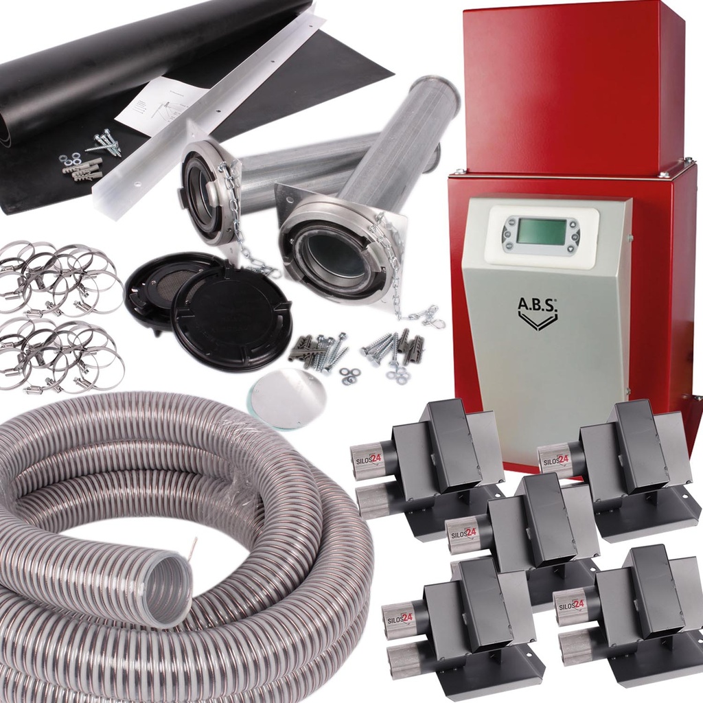 Lagerraum-Komplettset mit Pelletsauger VACUPELLET