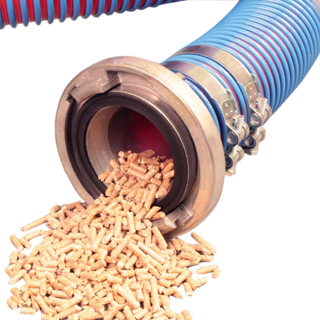 Betankungsschlauch für Holzpellets NW 102