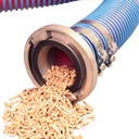 Betankungsschlauch für Holzpellets NW 102