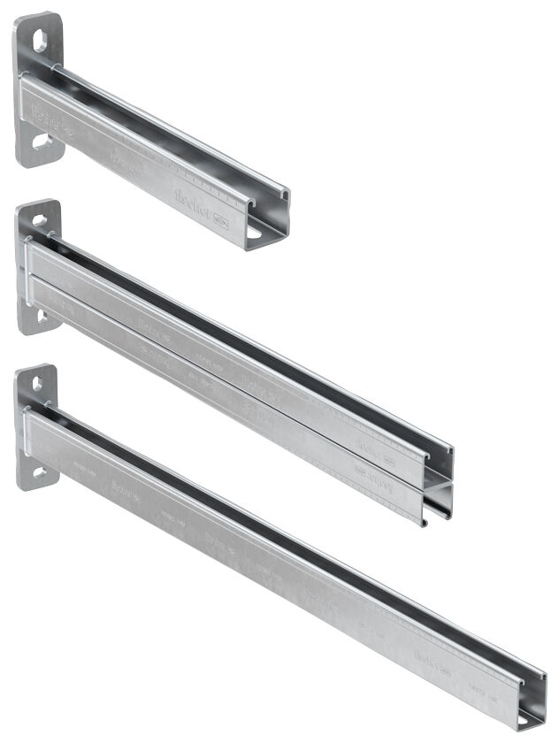 Auslegerkonsole / Wandkonsole 200, 300 oder 450 mm