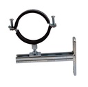 Montage-Set: Auslegerkonsole 200 mm mit 1 Massivrohrschelle