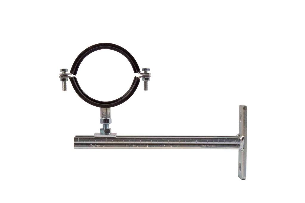 Montage-Set: Auslegerkonsole 300 mm mit 1 Massivrohrschelle