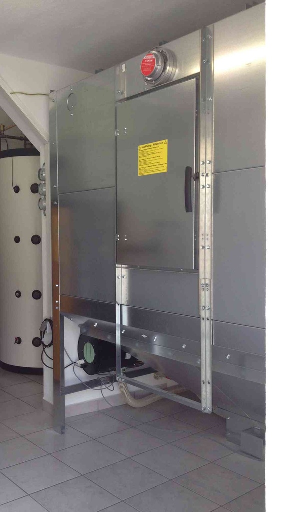 Pelletlager PELLIMAT – Modul-Selbstbaulager aus Stahlblech