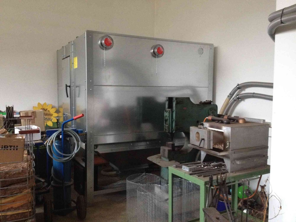 Pelletlager PELLIMAT – Modul-Selbstbaulager aus Stahlblech