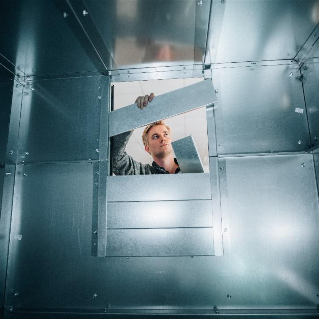 Petri Pe-La-Modulsystem – Pelletlager aus Stahlblech
