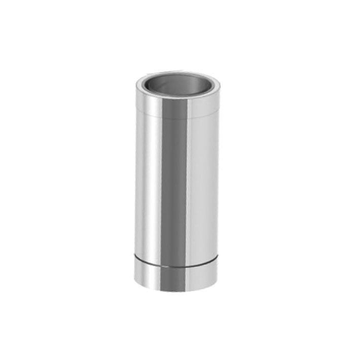 [NEO-150-040] DW-NEO Rohrelement 500 mm mit integr. Wandfutter · Ø150