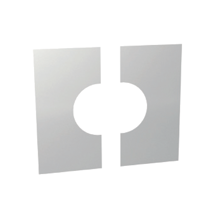 DW-NEO Untersichtblende 0° zweiteilig · Ø180