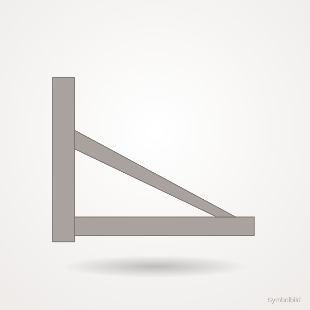 [XX-NEANT022] DW NEO Wandkonsole 750 mm Länge, Anthraz