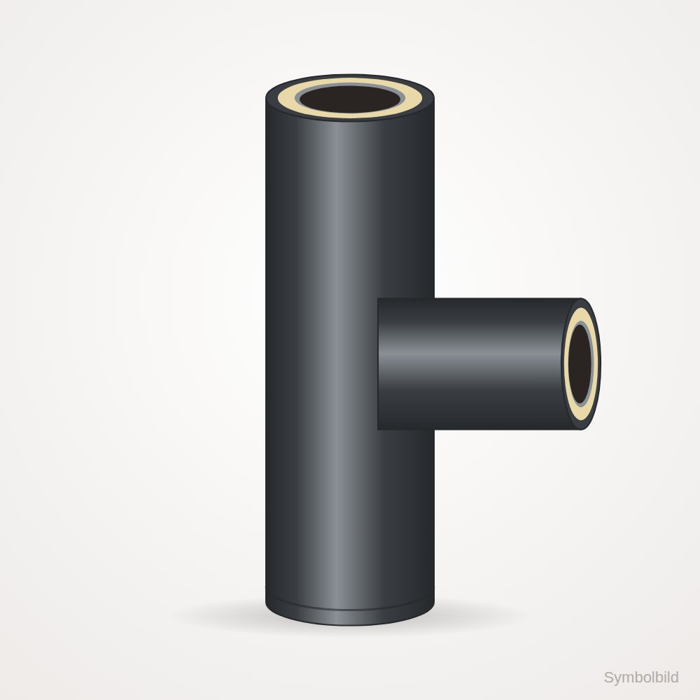 [NEANT150-025] DW NEO Feuerungsanschluß Abgang 90°, Anthrazitgrau · Ø150 · DW-NEO anthrazit