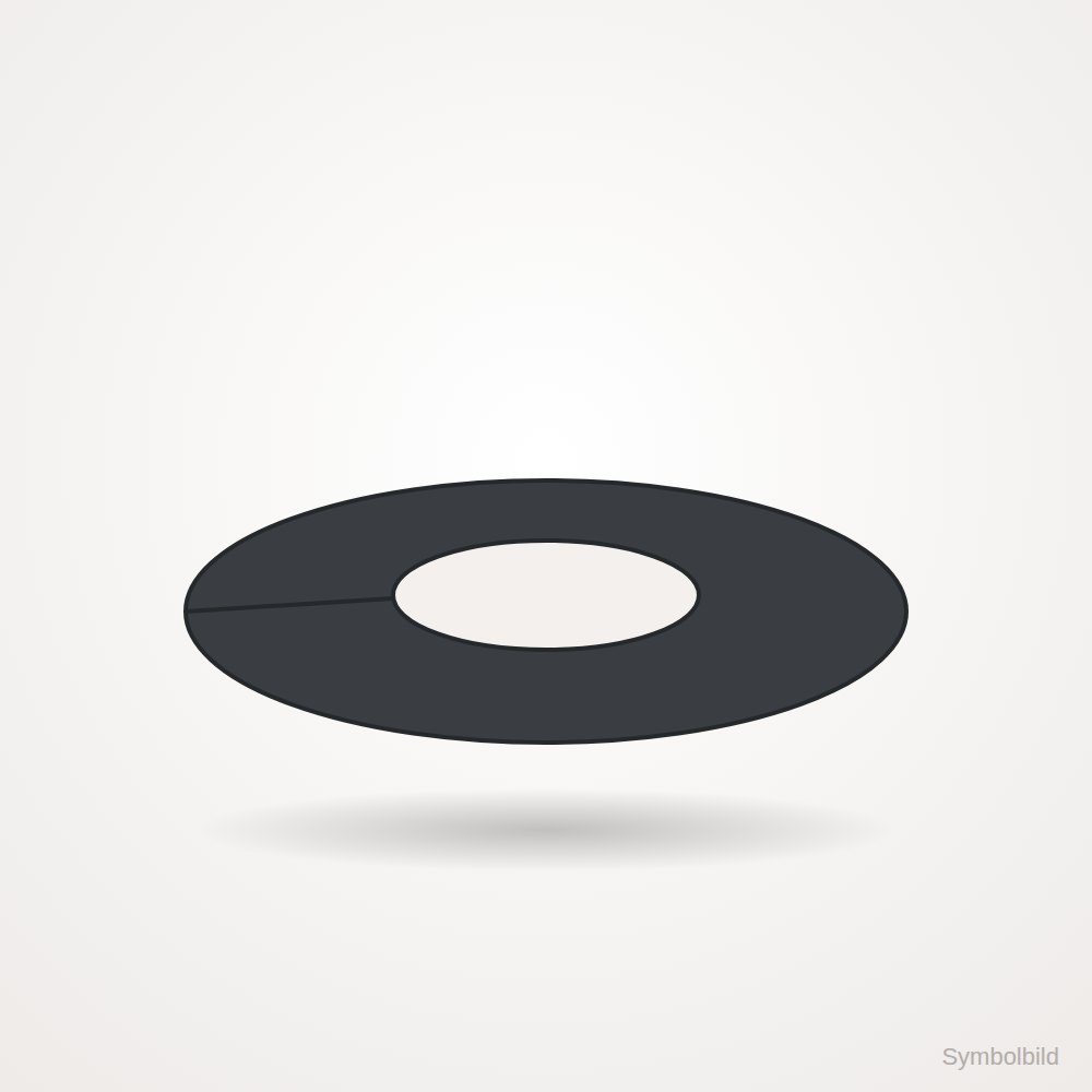 [NEANT180-103] DW-NEO Deckenbl.für Hinterlüftung eint.0°,Anthrazitgrau · Ø180 · DW-NEO anthrazit