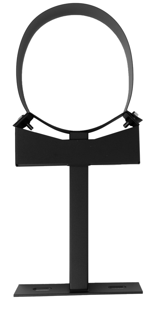 DW NEO SCHWARZ Wandhalter 50 -150 mm Abstand · Ø180