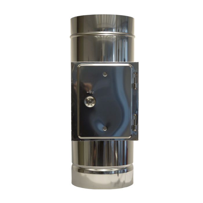 Reinigungsöffnung mit Rußschutztüre T600/ N1 · Ø130 · DWP