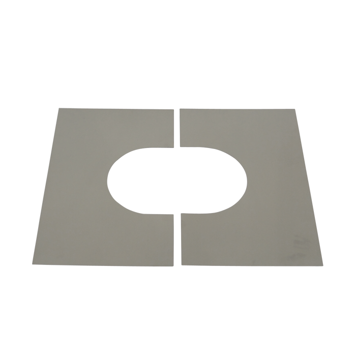 Decken/ Wandblende zweiteilig 0°-30° Neigung · Ø200 · DWP
