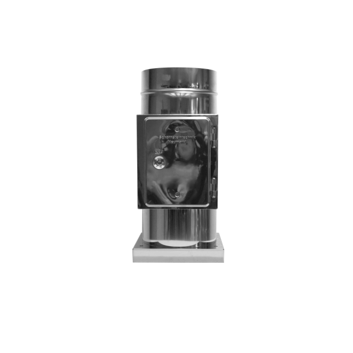[DWP-500-034] Reinigungsöffnung mit Fußplatte und Ablauf T600 /N1 · Ø500 · DWP