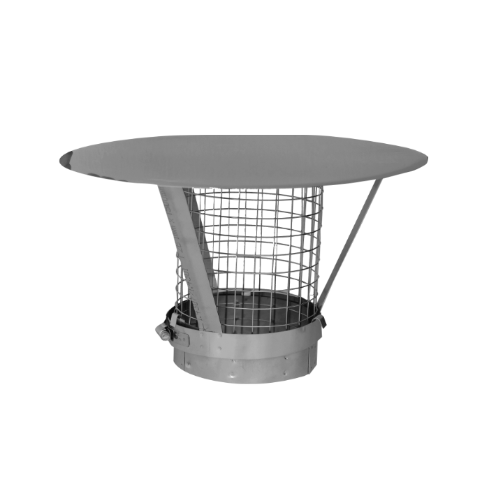 [20-113-519-VSG] Vogelschutzgitter zum Nachrüsten für Regenhaube · Ø113 · System 20