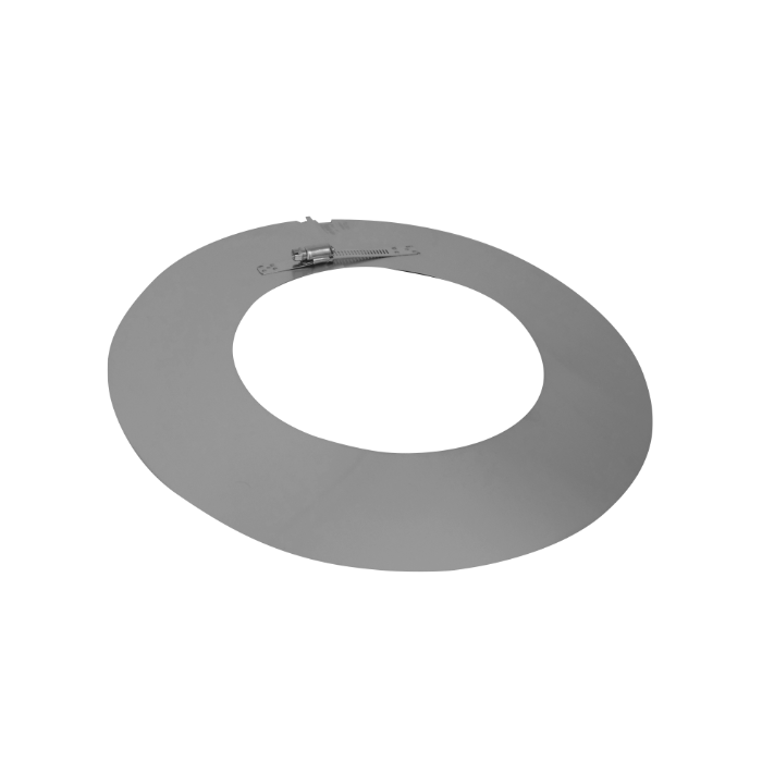 [20-113-670-DDF] Regenkragen für Dachdurchführung 0° flache Ausführung · Ø113 · System 20