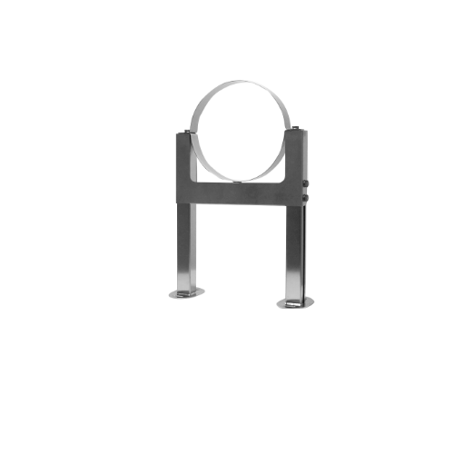 Wandhalter Design verstellbar 250-360mm Gebürstet · Ø130 · DWDG