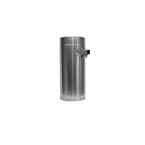 Rohrelement 500 mm mit Aufnahme für Wandhalter · Ø200 · DWDG