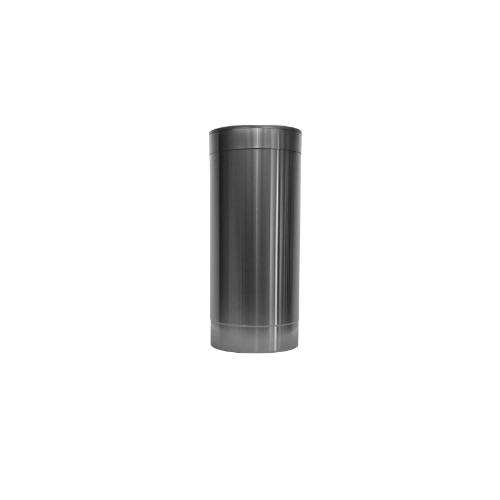 Rohrelement 500 mm mit integriertem Wandfutter Abg.kl./gr. · Ø200 · DWDG