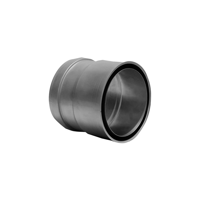 [EW20-080-068] Doppelwandiges Wandfutter l=150 mm · Ø80 · EW