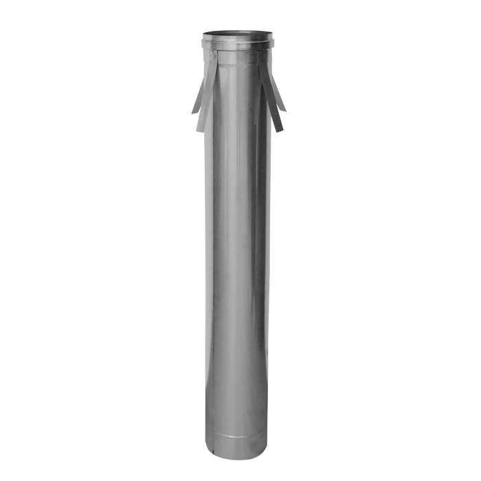 [EW20-150-071] Rohrelement 1000 mm mit Abstandshalter · Ø150 · EW