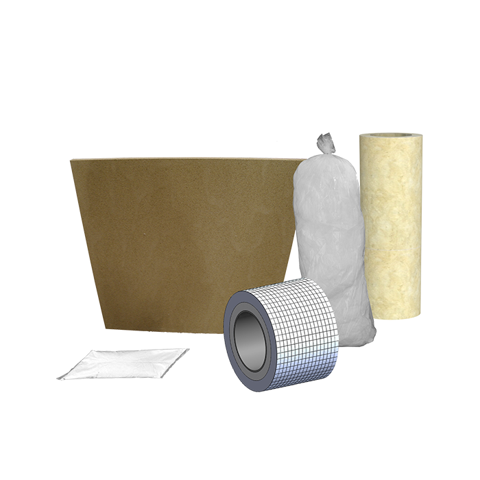 Set Wand-, Decken-, Dachdurchführung 500 · Ø100 · DTG
