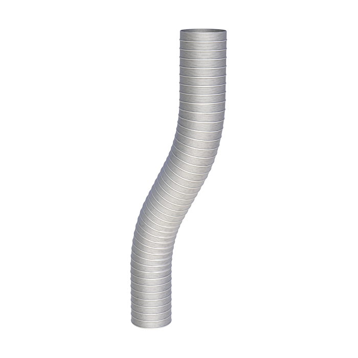 [DTG-130-140] Flexrohr zweilagig Länge 1000 mm · Ø130 · DTG