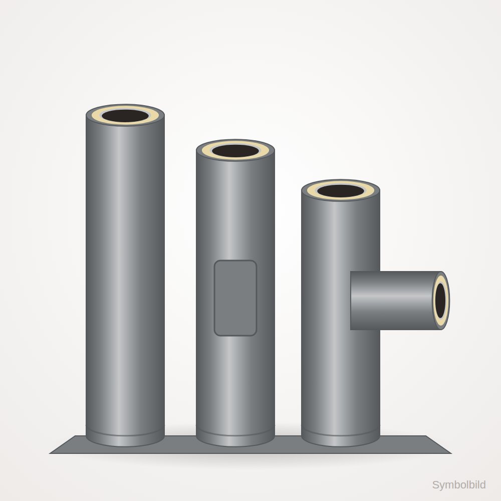 [ZPELGR10001] Pellet Set D=100 mm Grau lackiert
