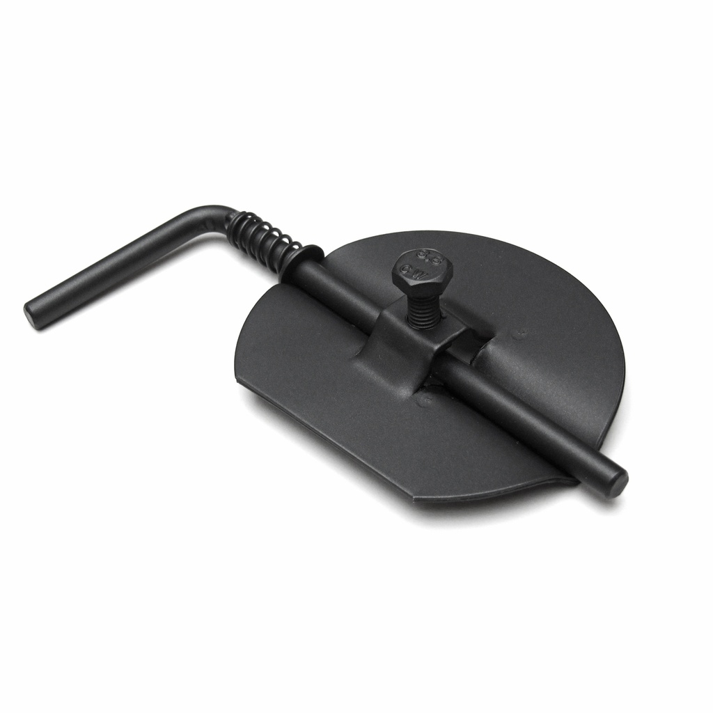 [SH021-120-sw] RR schwarz Ø120mm Drosselklappe