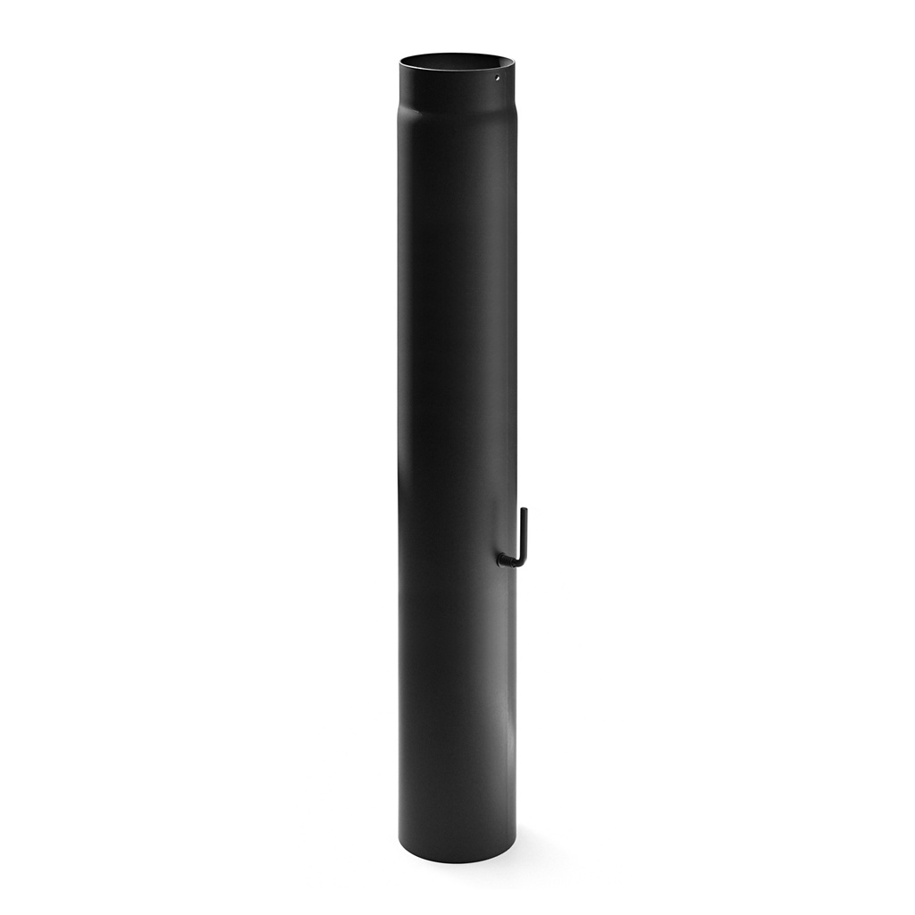 [SH036-120-sw] RR schwarz Ø120mm L: 1000mm Zugregulierung