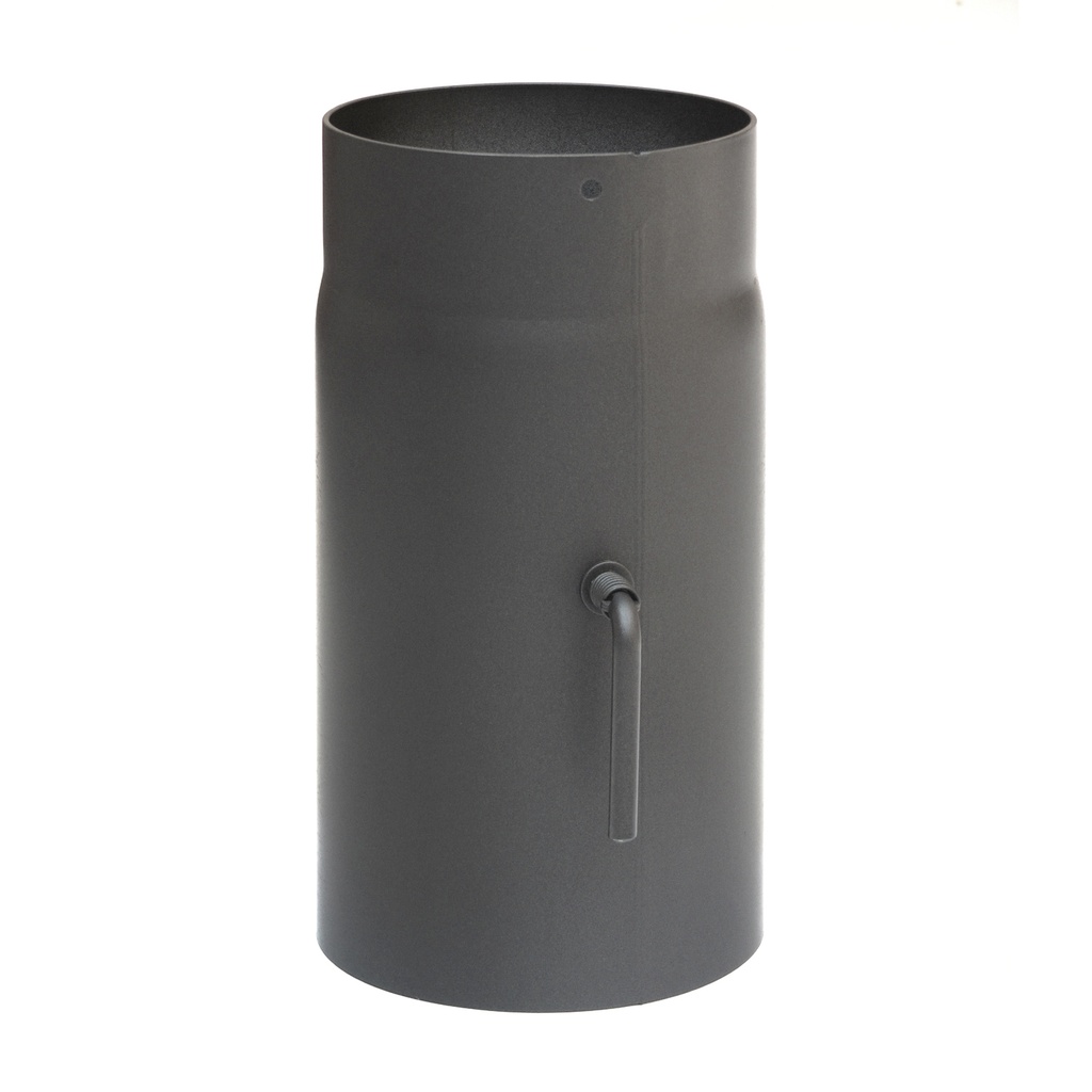 [SH034-130-gg] RR gussgrau Ø130mm L: 250mm Zugregulierung