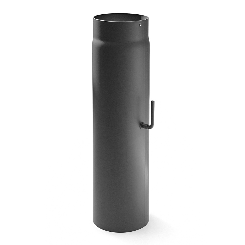 [SH035-130-gg] RR gussgrau Ø130mm L: 500mm Zugregulierung