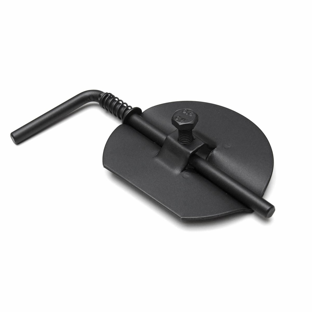 [SH021-150-sw] RR schwarz Ø150mm Drosselklappe