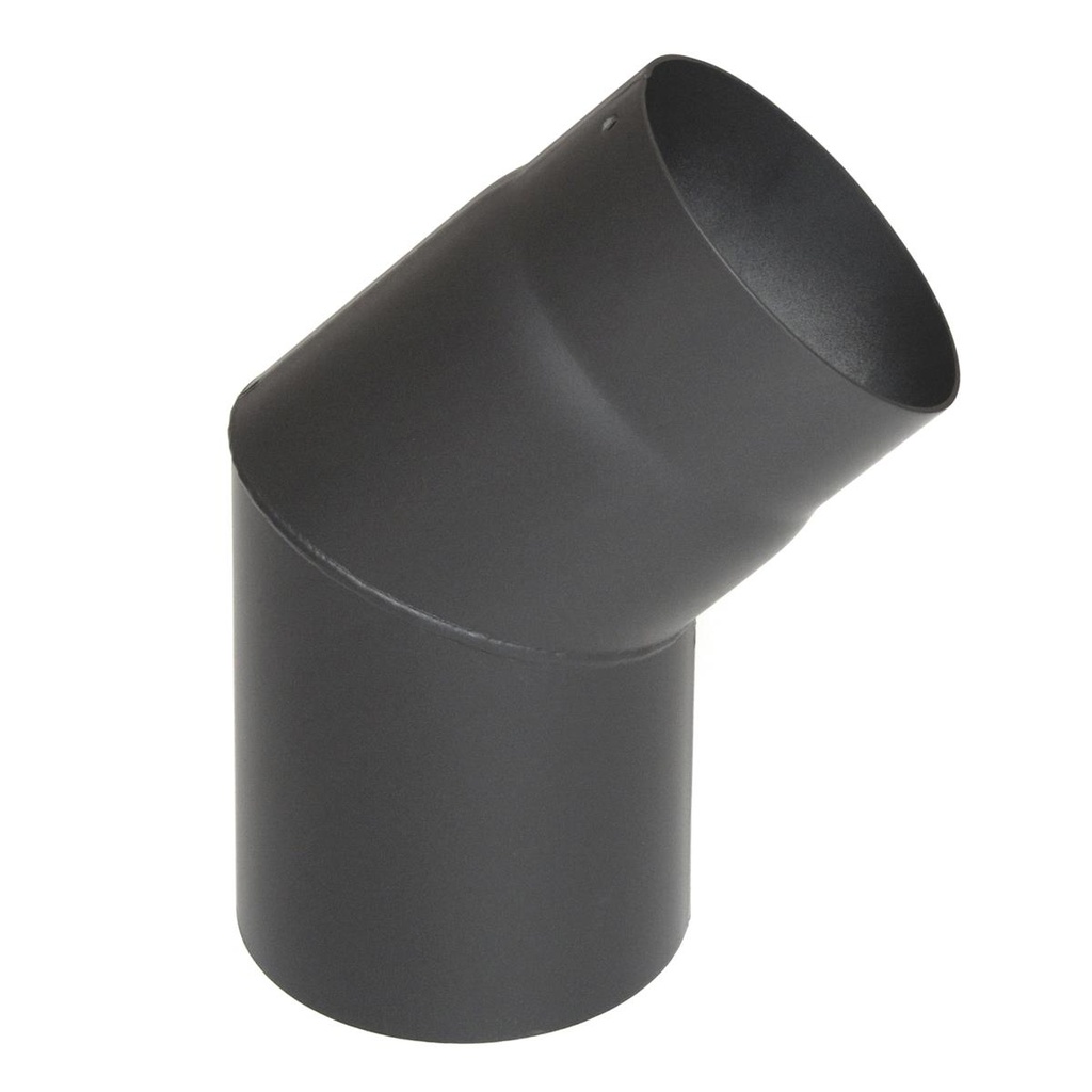 [SH027-150-gg] RR gussgrau Ø150mm Bogen 45° ohne Tür