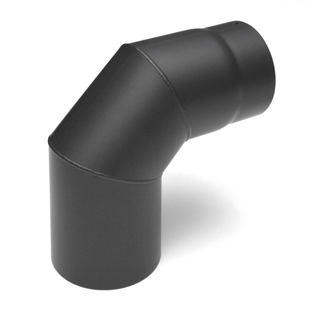 [SH019-150-gg] RR gussgrau Ø150mm Bogen 90° ohne Tür