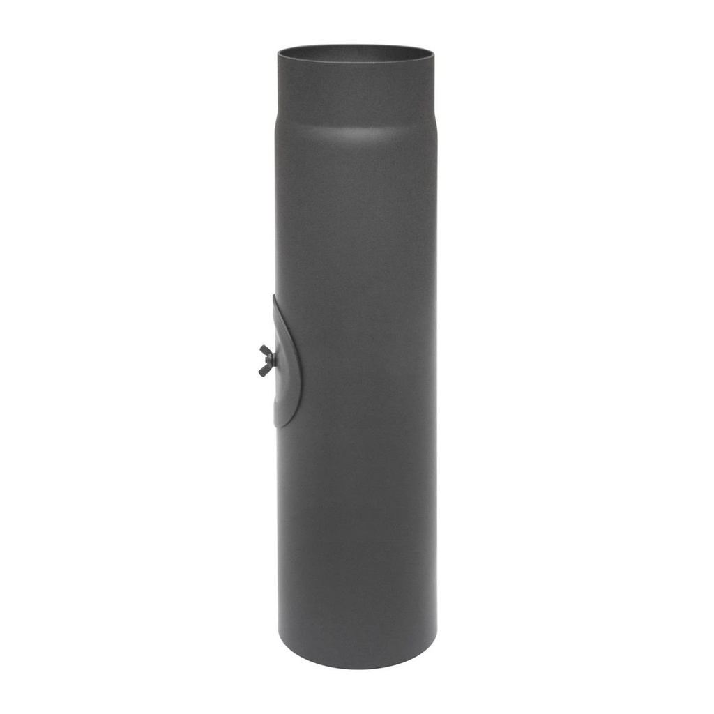 [SH035-150-gg] RR gussgrau Ø150mm L: 500mm Zugregulierung