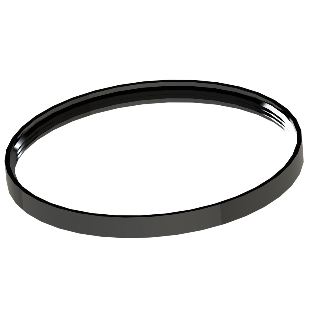 Gummidichtung Ø80 mm einwandig Edelstahl