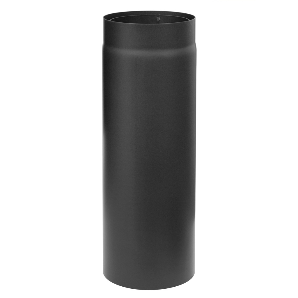 [SH30005067-sw] Raik RR schwarz doppelwandig Izoker Ø150 Länge 500mm