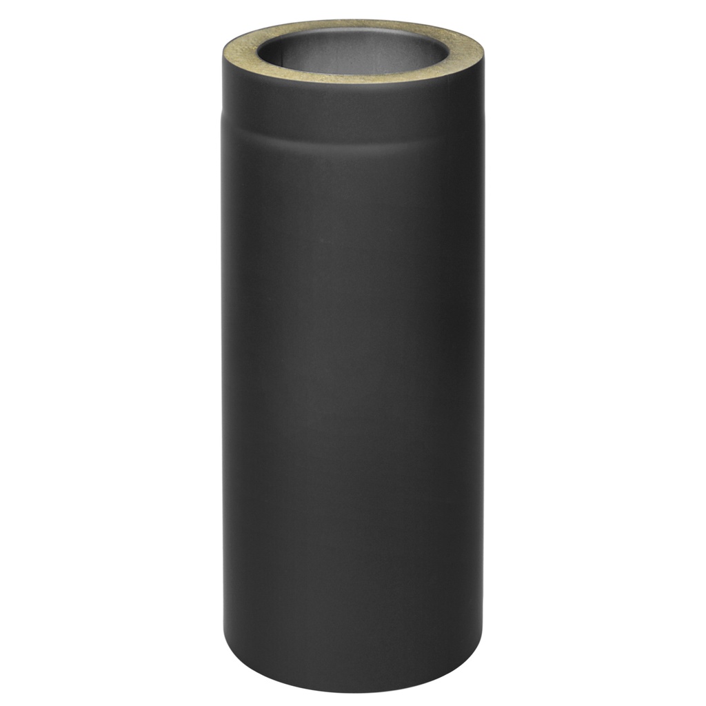 [SH30011485-sw] Raik RR schwarz doppelwandig Coltherm Ø150 Länge 500mm