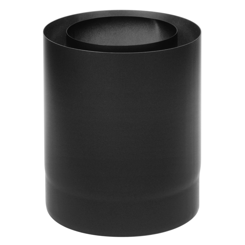 [SH30011487-sw] Raik RR schwarz doppelwandig Coltherm Ø150 Länge 250mm