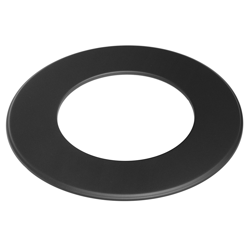 [SH30011497-sw] Raik RR schwarz doppelwandig Coltherm Ø150 Wandrosette