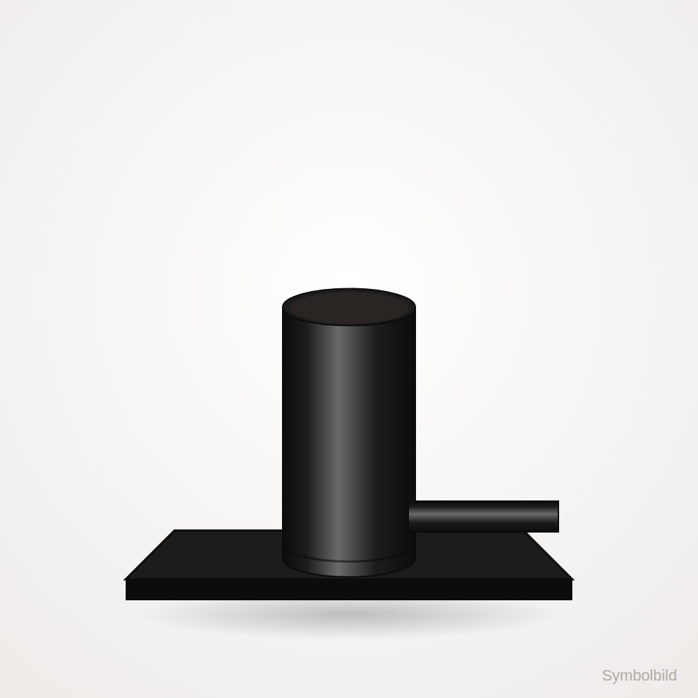 [SH102-180-sw] RR schwarz Ø180mm L: 330mm Teleskoprohr