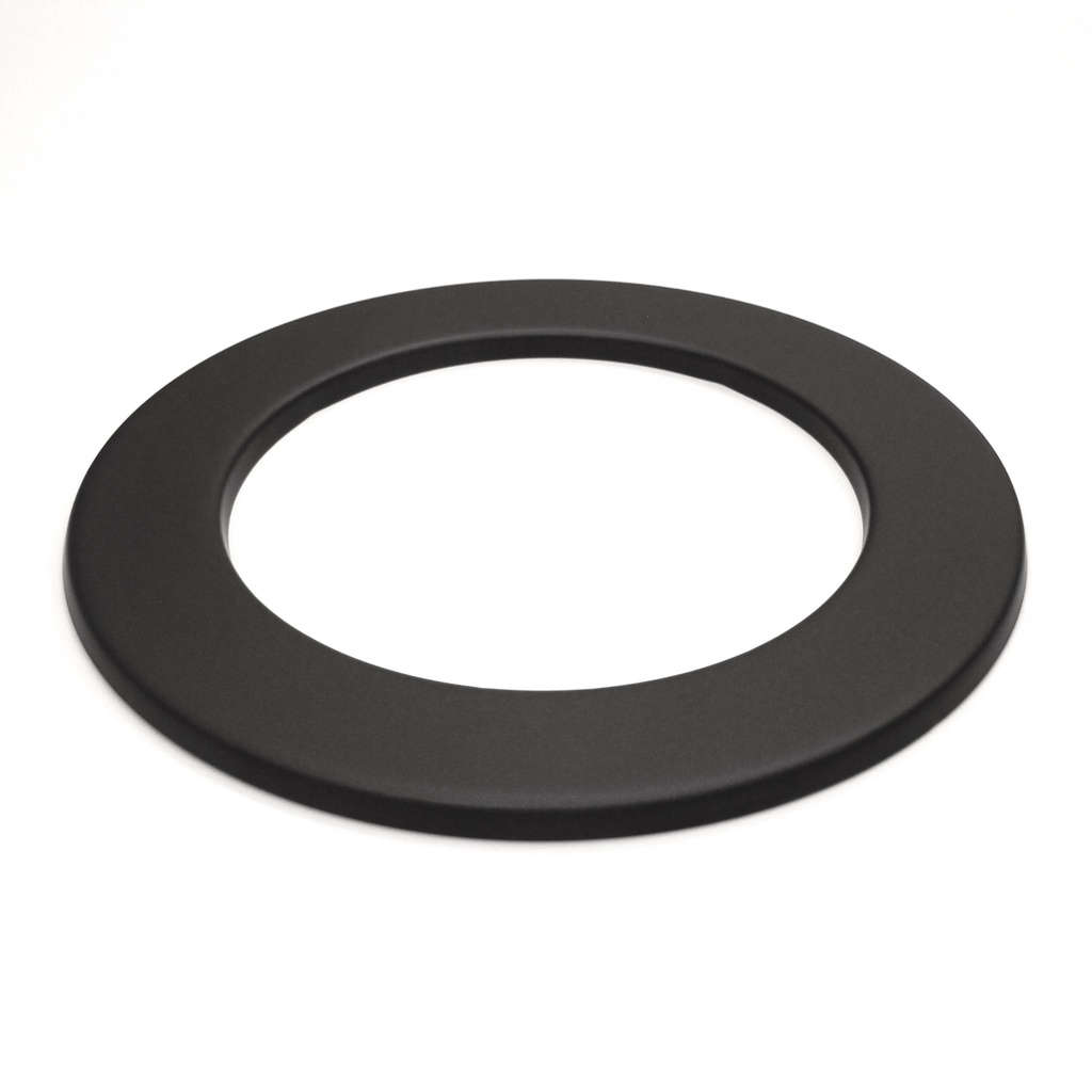 [SH010-200-sw] RR schwarz 0200mm Wandrosette 3cm