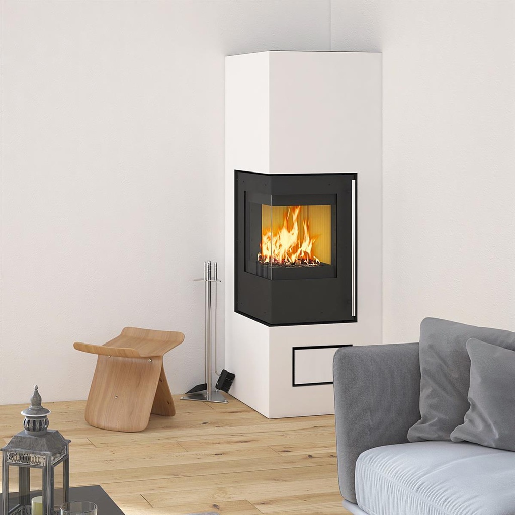 [4160520350] Aracar Compact Türanschlag links, Putzrahmen 3mm, Lufteinlassgitter Individuell