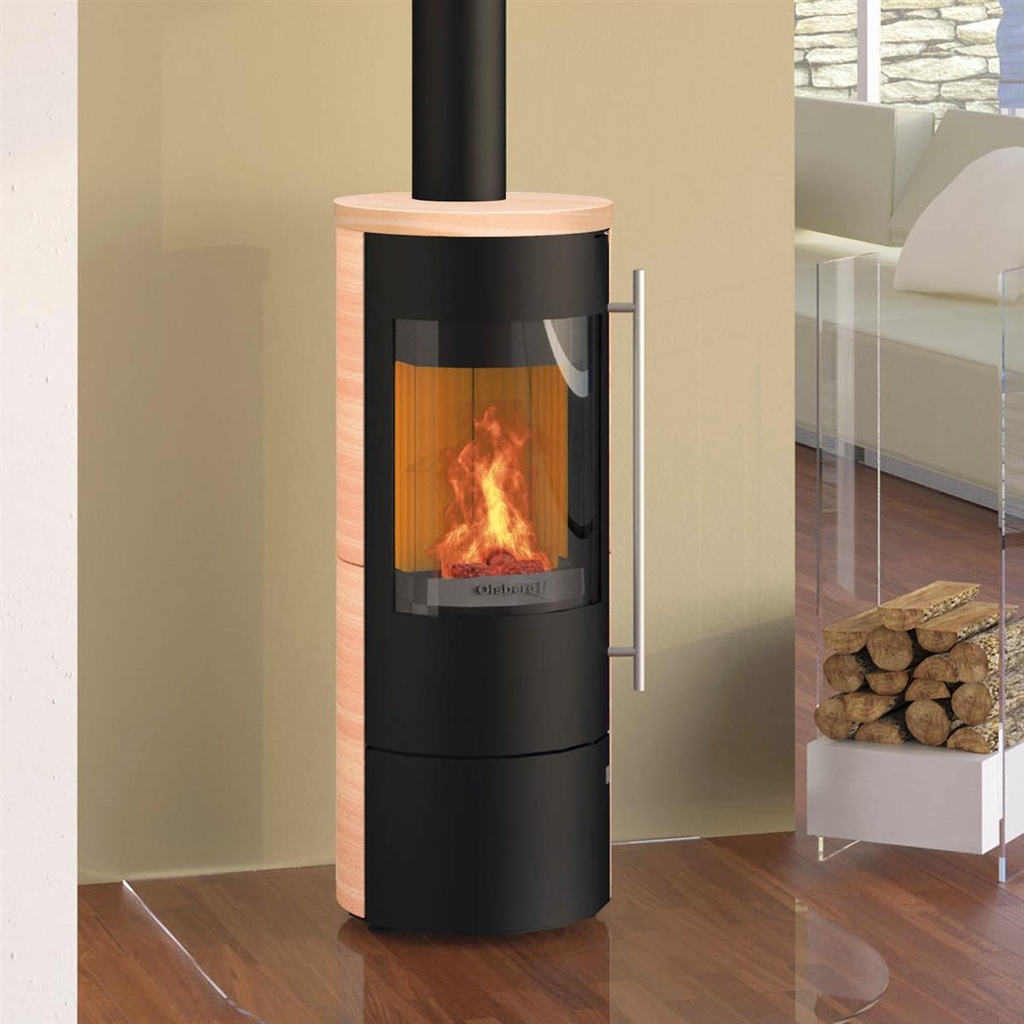 [O236665] Tipas Compact II Stahl schwarz/ Keramikverkleidung caffee coretto