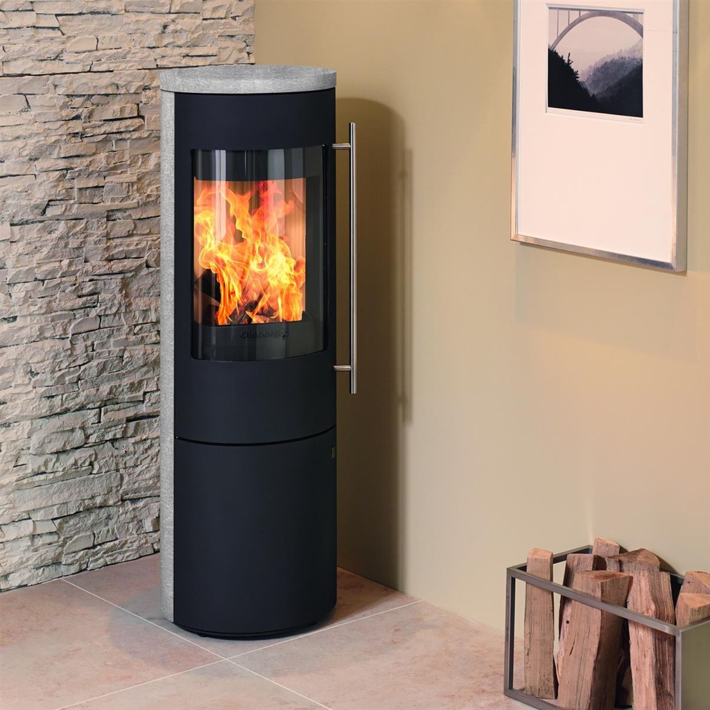 [236683] Tipas Plus Compact Schwarz/ Naturstein Serpentin